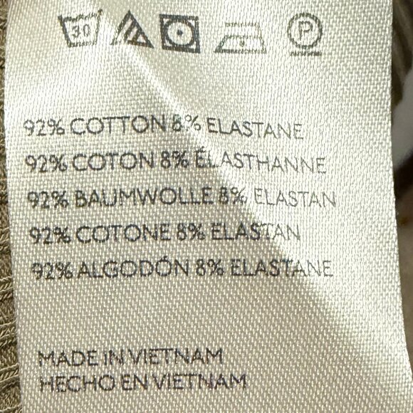 Free People Mia Ribbed Tank Top Women’s XS Khaki Olive Green Square Neck NWT - Picture 8 of 8